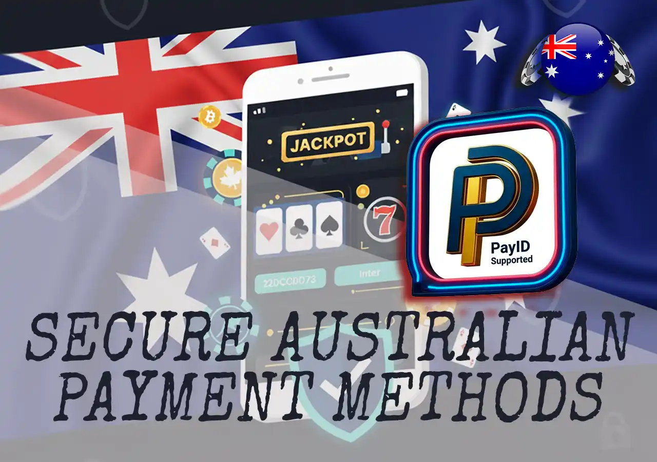 Secure deposit methods at real money pokie sites featuring PayID.