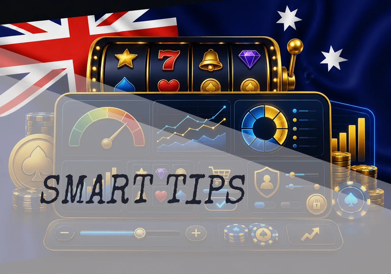 Smart tips for playing new pokies, including demo testing, volatility analysis, bonus buy review, and bankroll control